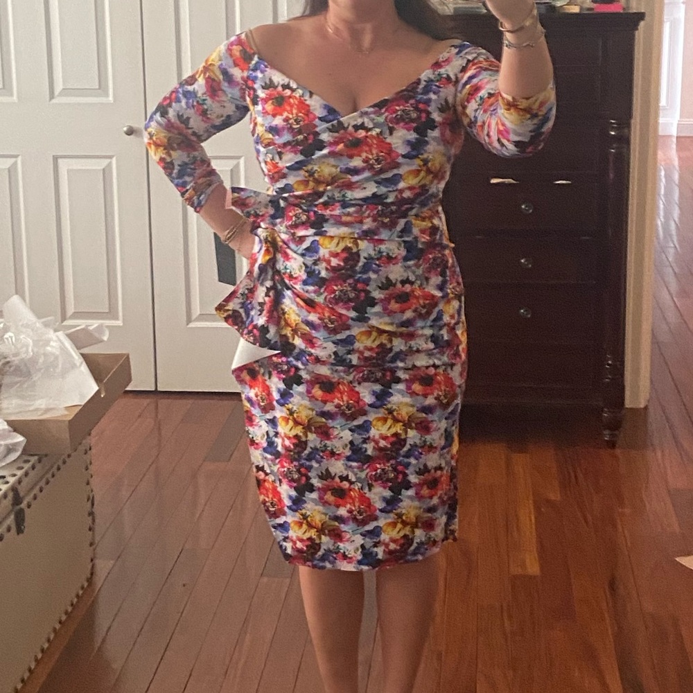 Chiara Boni La Petite Robe Floral Dress